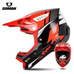 2025 novo soman capacete da motocicleta adulto equitação fora de estrada capacete personalizado motocross casco moto capacete ce aprovado - Image 2