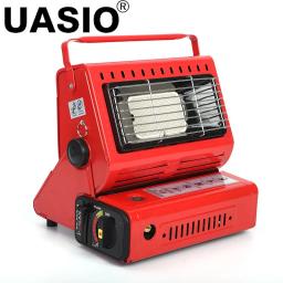 Rv novo aquecedor ao ar livre fogão aquecedor de gás 1.3kw viajar acampamento caminhadas piquenique equipamento uso duplo fogão aquecedor de ferro - Image 1