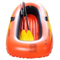 Ponto intex58331 explorador de duas pessoas barco inflável pai-filho 2-pessoa caiaque mão remo rafting barco trilha de ar - Image 4