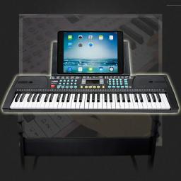 Piano Digital Portátil para Crianças, Teclado Profissional, Controlador Midi, 61 Teclas, Instrumento Musical - Image 2