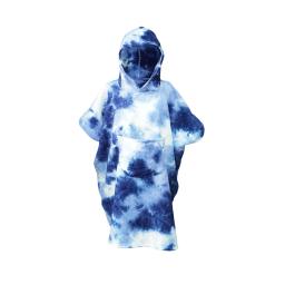 Toalha poncho de surf, Esportes Aquáticos Multifuncionais, Robe com capuz, Tecido de microfibra, Tie-Dry, Bolsos grandes para surfista - Image 4