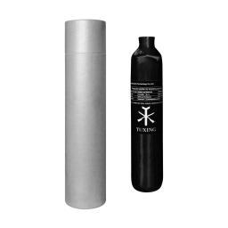 TUXING-Tanque De Ar De Alta Pressão, Cilindro De Fibra De Carbono, 0.5L, 500CC, 300Bar, 4500Psi, HPA Mergulho Autônomo, Rosca M18 * 1.5 - Image 5