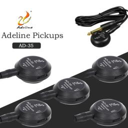 Captador para instrumentos, 5 peças, estilo de dedos, ad-35 mini, pegajoso, piezo, elétrico, captadores para guitarra e qualquer caixa - Image 1