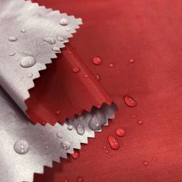 Tecido impermeável revestido de prata, Tecido exterior para guarda-sol, Canopy Curtain Material de costura, Resistente à água, 1.5x1m - Image 1