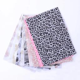 20 folhas de papel de embrulho com estampa de leopardo, lenço translúcido 50x70cm, embalagem para presente, artesanato, rolo de papel, vinho, roupas - Image 1