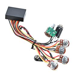 Equalizador ativo e passivo 3 bandas, pré-amplificador baixo elétrico, substituições captador para baixo ativo, - Image 1