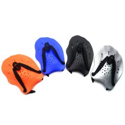 Pás de natação Treinamento Ajustável Hand Webbed Luvas, Nadadeiras para Homens e Mulheres, Almofada de Luvas, Crianças - Image 3
