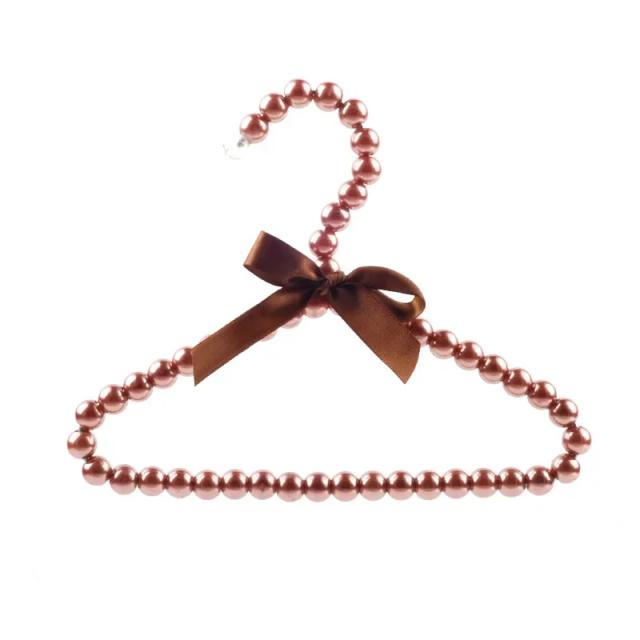 Roupas para Cães Fêmea com Estilo de Coração em Pérola e Cabides para Acessórios de Animais de Estimação