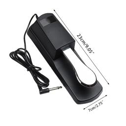 Pedal Universal Sustain para Teclado Piano Elétrico, Sintetizador Eletrônico De Órgão, Amortecedor De Interruptor De Polaridade, Atacado - Image 6