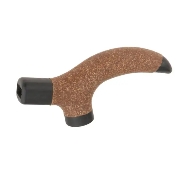 Alpenstock Grip Handle para Caminhadas e Montanhismo - Ergonomico e Resistente, 13,5 cm de Comprimento para Aventura ao Ar Livre