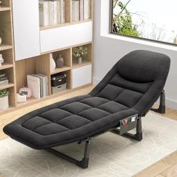 Cama de solteiro dobrável portátil, Quarto moderno, Design de luxo, Economia de espaço, Camping Travel, Beach Sleeping, Office Furniture - Image 2