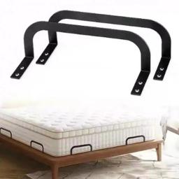 Ajustável Colchão Retainer Bar com Parafuso, Slide Stopper, Estabilizadores De Cama De Madeira, Fique no Lugar, 2 Pcs - Image 1