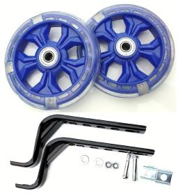 Roda de bicicleta auxiliar para crianças, balanço de PVC mudo, equitação infantil, acessórios universais para bicicletas, 12 em 20 em - Image 6
