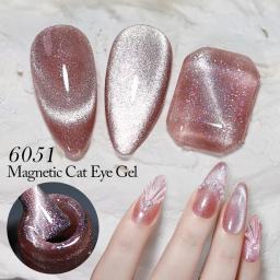Arte Clavo-Aurora Magnetic Gel Esmalte, Olho de Gato, Colorido, Brilhante, Semi Permanente, Gel para Nails Art, Verniz, 10ml - Image 4