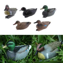 5 opções de plástico pato flutuante chamariz caça pássaro dissuasor repelente erva daninha pragas espantador gramado escultura decoração do jardim - Image 4