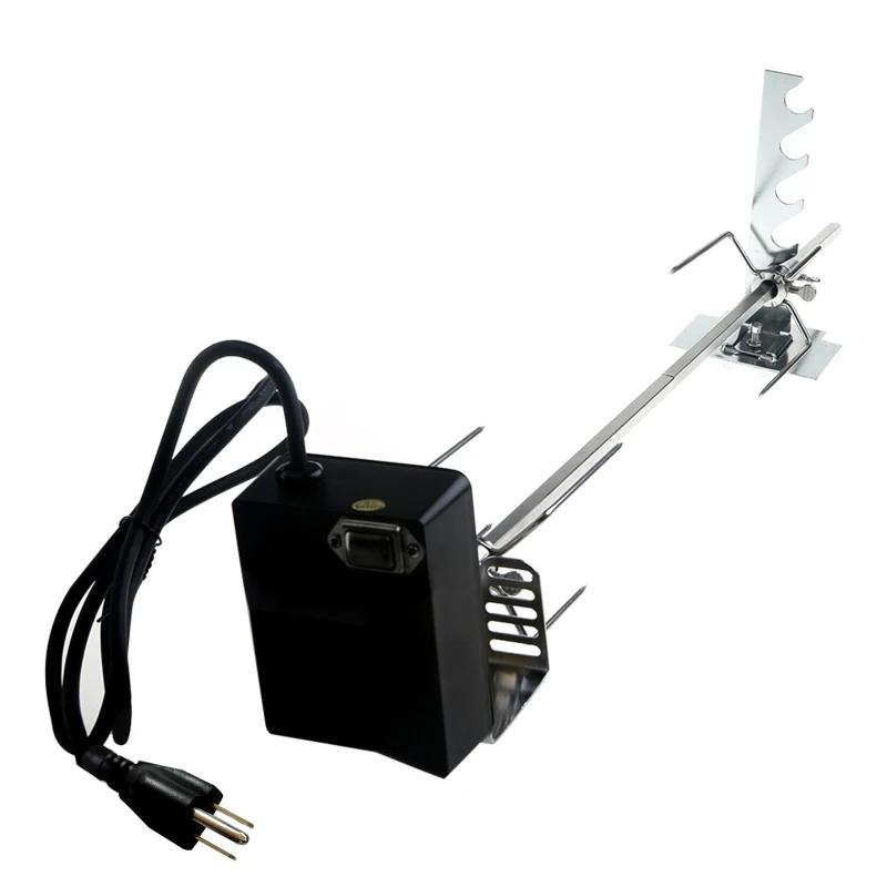 Kit Rotisserie Grill Automático Universal, Motor elétrico 4W, Cuspir Rod, Garfo, Acessórios para churrasco - Image 1