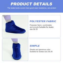 Capas de skate acessórios de hóquei no gelo protetor de lâmina patins patinação artística figura guardas lâminas rolos portátil 4 rodas caneleira - Image 2