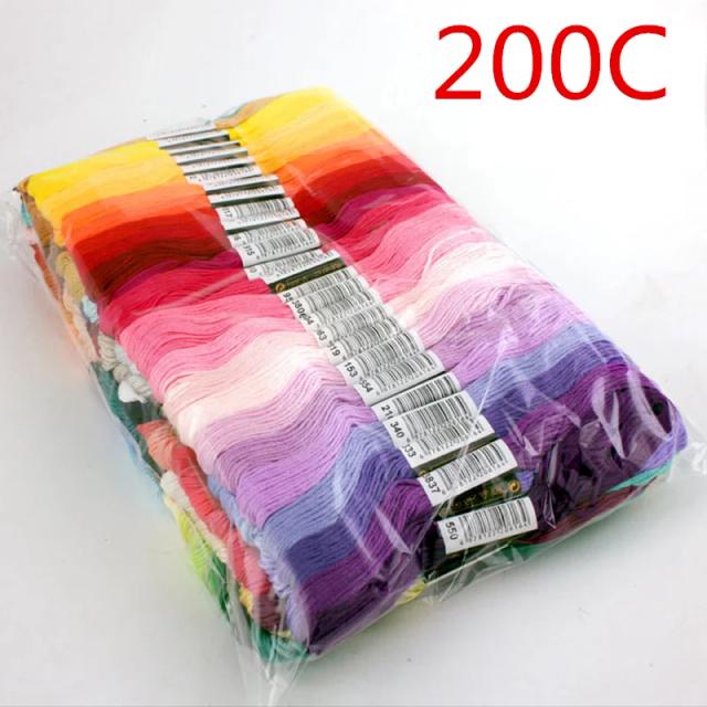 Âncora semelhante dmc ponto cruz algodão bordado linha de fio de costura skeins artesanato não repetir