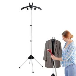 Roupas ajustáveis Steamer Stand Rack, Telescópico Vertical Tecido Pendurado Ironing Stand, Suporte de engomar portátil, 160cm - Image 1