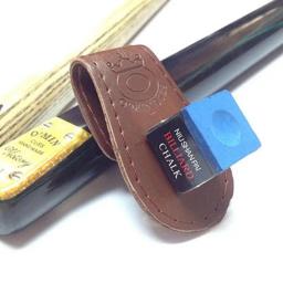 Saco de giz magnético para bilhar, suporte de giz de couro, cinto, costura compacta e delicada acessórios de bilhar - Image 4