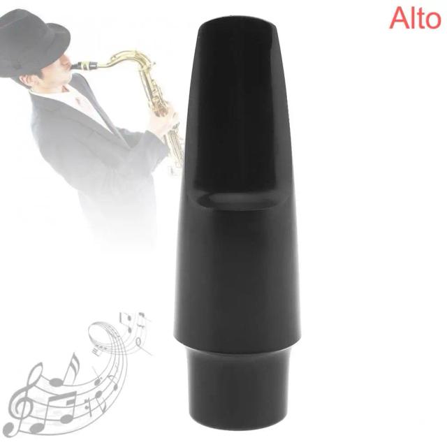 Boquilha Profissional de Baquelite para Saxofone Alto - Peça Essencial para Músicos