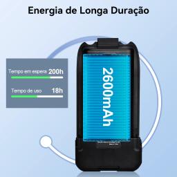 Retevis RT86 Walkie Talkie Radio de Comunicação Rádio Comunicador Longo Alcance Profissional comunicador sem fio equipe FM radio comunicador Portátil Recarregável PTT Walkie-talkie Longa Distância UHF Caça camping - Image 3