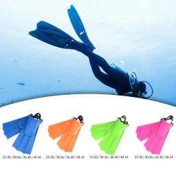Flippers Scuba Diving Fins, leve, ajustável, Snorkeling Suprimentos - Image 4
