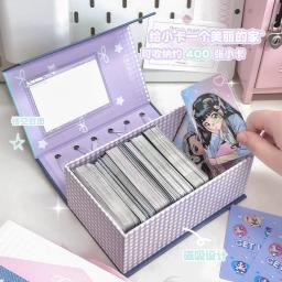 Prateleira De Exibição Kpop Photocard, Vários Tipos Caixa De Armazenamento De Cartão Pequeno, Caso De Cartão Game Star, Suprimentos De Embalagem, 3" - Image 5