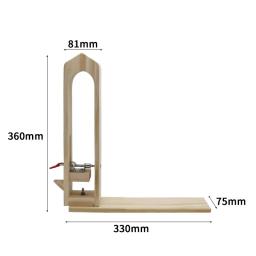Braçadeira De Costura De Couro Para DIY, Ferramentas De Trabalho Artesanal, Madeira De Faia, Mão Fixa, DIY Clip Stitching - Image 2