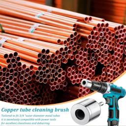 Escova De Limpeza De Tubo De Metal, Tubo De Broca De Metal, Escova De Limpeza, Design Prático, Ferramenta De Limpeza E Organização De Cobre - Image 5
