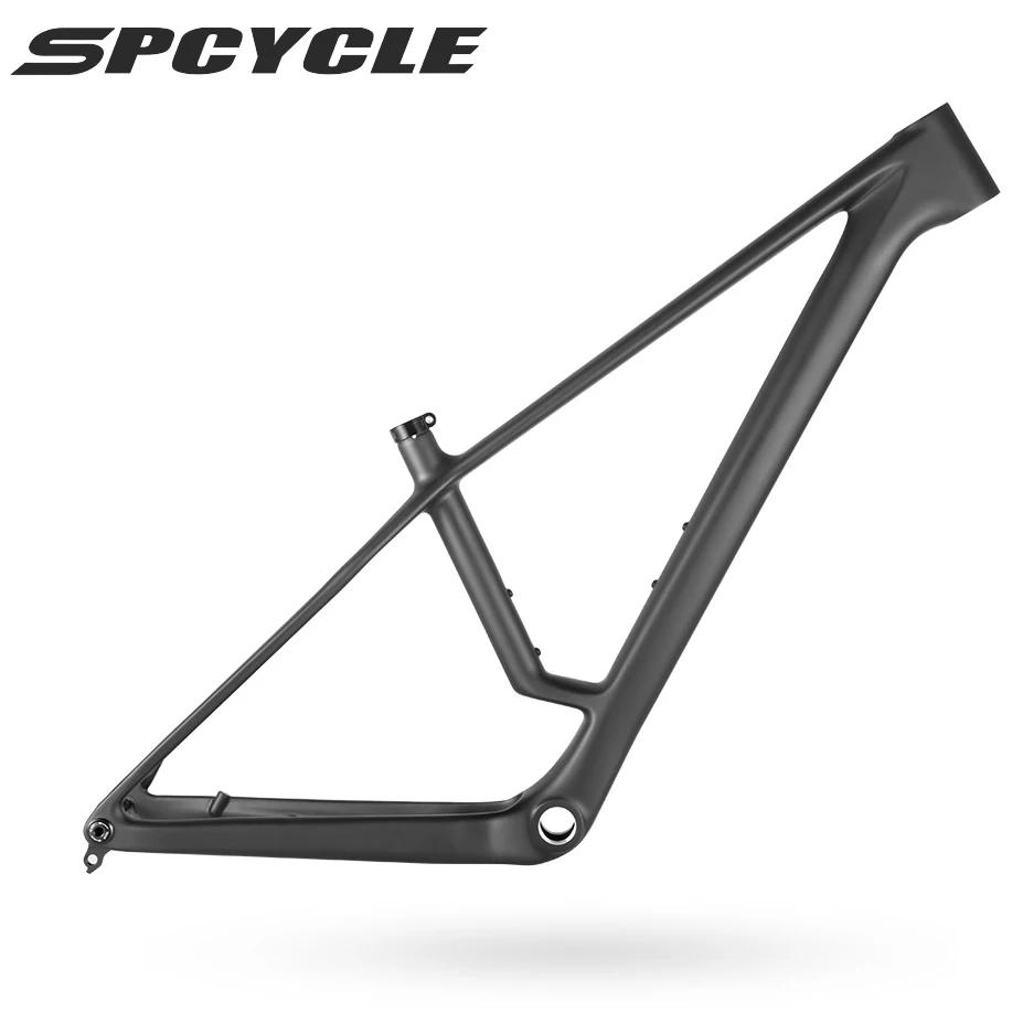 Spcycle M08 T1000 Quadro MTB de Carbono 29er Viagem 110mm BSA 73mm Ângulo do tubo principal 67 °   Quadro de carbono para mountain bike com geometria moderna 29 - Image 1