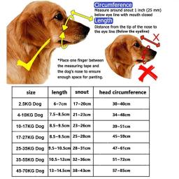 Focinho de cachorro ajustável anti-mordida capa de boca de cachorro com tira reflexiva pode beber água plástico respirável - Image 3