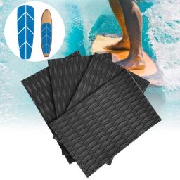 EVA SUP Pad para prancha de surf e paddle board, lona antiderrapante, Grip Mat para SUP e caiaque, Deck Pad, cola 3M, 4PCs - Image 1