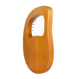 Mogno Lira Harpa com Ferramenta de Afinação para Crianças e Adultos, 16 Cordas, Instrumento de Madeira, Iniciantes - Image 3