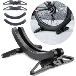 Universal Indoor Bicycle Stand, bicicleta Stands, roda ajustável Bike Display Shelf, piso ao ar livre - Image 1