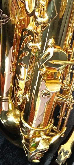 R54 Saxofone Alto com Bocal e Case, dourado, instrumento de alta qualidade, modelo, novo - Image 6