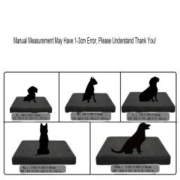 Removível lavável cama do cão esteira do gato camas para pequeno médio grande cão almofada super macio claming camas do cão pet xxl - Image 4