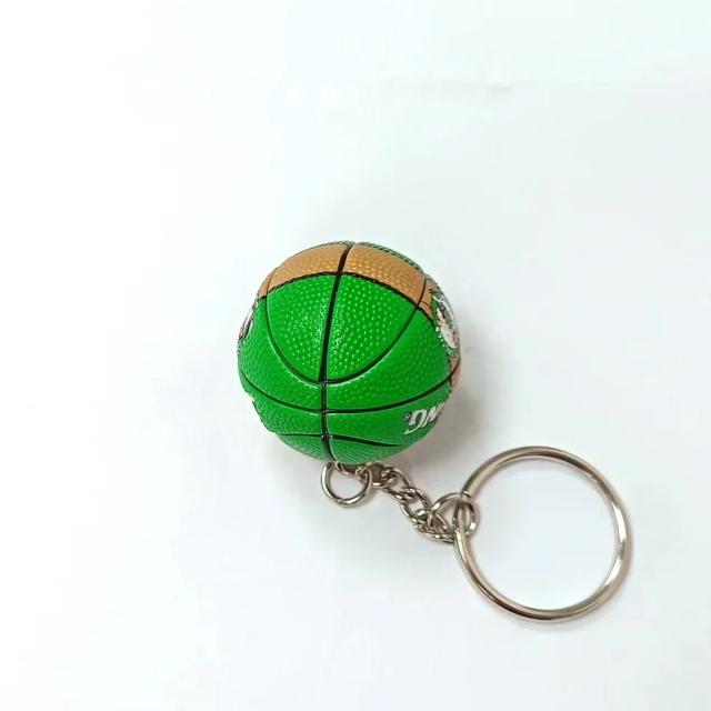 Keychain 3D de Basquete com Troféu: Lembrança Perfeita para Fãs e Decoração Automóvel