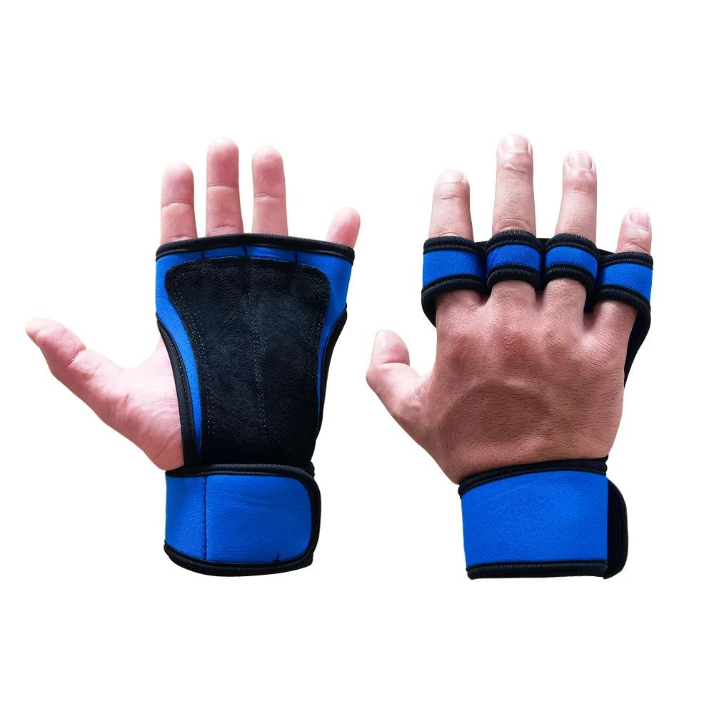 Luvas De Levantamento De Peso Com Apoio De Pulso, Luvas De Ginástica, Ótimo Para Treinamento Cruzado, Pull Ups, Calisthenics e Ginásio - Image 1