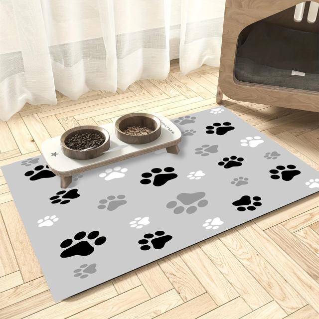 Tapete Absorvente Multiuso para Animais com Design Criativo, Lavável e À Prova de Vazamento - Ideal para Cães e Gatos