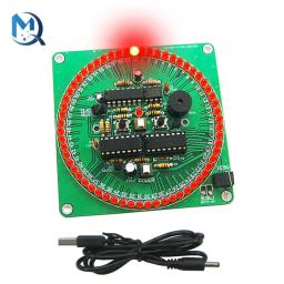 60 segundo temporizador de contagem regressiva diy kit vermelho inteligente sincronismo alarme eletrônico peças e componentes eletronicos eletrônico diy - Image 1