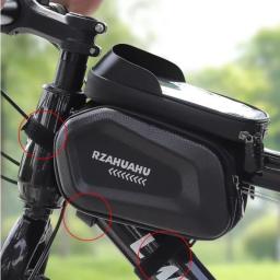 À Prova D' Água Touch Screen Saco de Bicicleta, Quadro Superior, Tubo, Caixa Do Telefone, Bicicleta de Estrada, MTB, Ciclismo, Acessórios - Image 6