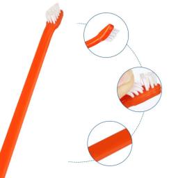 Single Head Toothbrush Set para Pet, escova de dentes para cão, limpeza de dentes, Oral Care, gato, Pet Supplies, 2 pcs - Image 5