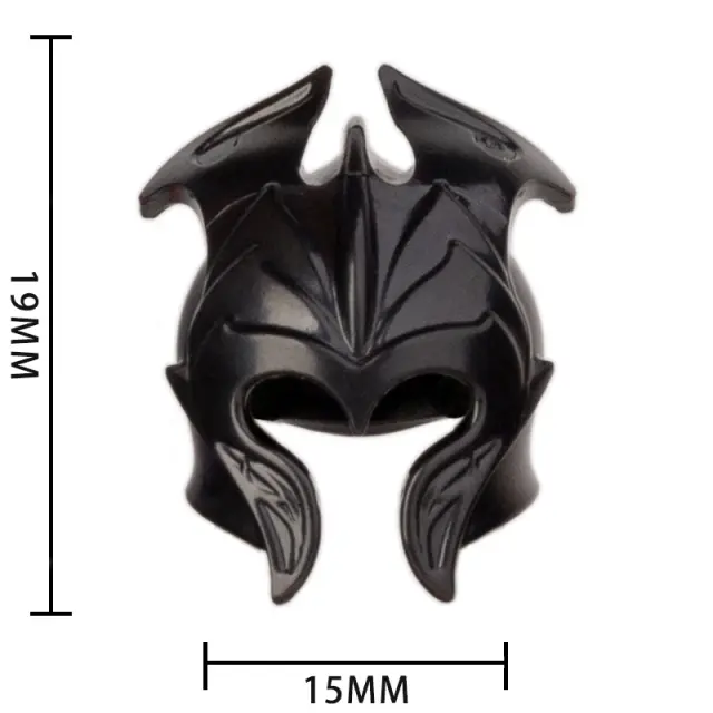 Conjunto de Blocos de Construção Medieval para Crianças com Cavalheiro, Noldo Warrior, Capacete, Escudo e Acessórios Coreanos - MOC de 4cm