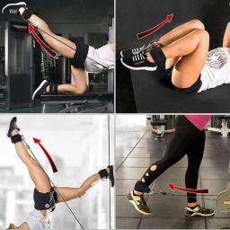 Tornozelo para Taekwondo, Treinamento de Força Perna, Equipamento de Proteção, Haltere com Tornozeleira, 1 PC - Image 4