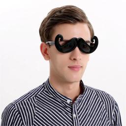 Novidade Bigode Moldura Olho Óculos, Engraçado Preto, Adereços Fotográficos, Aniversário, Festa Carnavais, Noivo Barba Óculos De Sol, Cosplay - Image 3