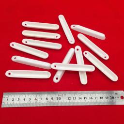 Barco cerâmico de alumínio com um furo 40*10*7, 77*13*8, 88*15*9, 97*17*12mm cadinho de alumínio/navio forma al2o3 corindo cadinho - Image 5