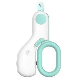 Cortador de unhas profissional com luz LED para animais de estimação, aparador de garras, kit de ferramentas para cães e gatos, cachorros e gatinhos, trava de segurança - Image 5