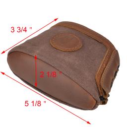 Espingarda de couro artesanal, arma de caça, buttstock ajustável, tática, descanso para bochecha, acessórios para armas de tiro - Image 2