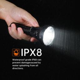 Sofirn EDC lanterna tática recarregável, portátil, poderoso, 21700 tocha, Camping luz LED, caminhadas lâmpada, 2000lm, tipo-C, SF26, IPX-8 - Image 6